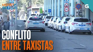 Conflito entre TAXISTAS | HORA GALEGA