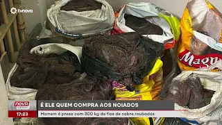 Man arrested with 660 lbs of stolen copper wire