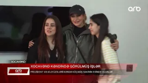 ARB XƏBƏR - Prezident və ailə üzvləri azad olunmuş ərazilərdə