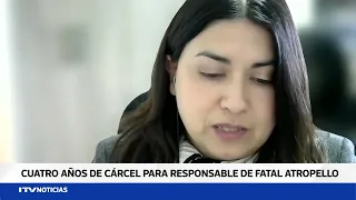 Driver who fled after fatal hit-and-run in Punta Arenas sentenced to four years in prison