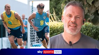 Stones or Burn? Jamie Carragher on who should start in defence for England if Guehi misses out