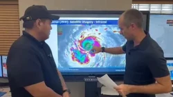 Guam dodges direct hit from Super Typhoon Champi; officials urge residents to stay sheltered