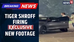 Tiger Shroff Firing: EXCLUSIVE Video Minutes Before Attack | Lawrence Bishnoi | 3 Accused | News18
