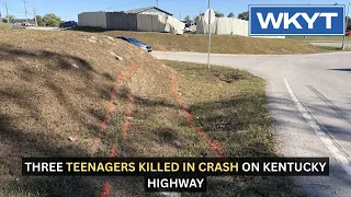 Three teenagers killed in crash on Ky. highway
