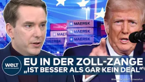 USA: Heftige Gefahr durch Trumps Zölle! EU in der Klemme! Experte sieht eine Lösung