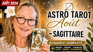♐ SAGITTARIUS AUGUST 2026: 7 of Pentacles 🌱⏳ Jupiter expands your horizons