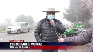 Control sanitario en Colbún, implementado en el acceso sur (Capilla Palacios)