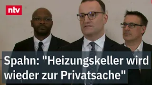 Spahn: "Heizungskeller wird wieder zur Privatsache" - Neues Heizungsgesetz vorgestellt | ntv
