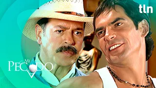 Carmelo confesses to Gabino that he is interested in Lucrecia | Mi Pecado Episode 24 (Part 1) | t