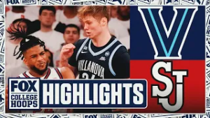 Villanova Wildcats vs. No. 15 St. John's Red Storm Highlights ? FOX College Hoops