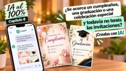 Creá invitaciones personalizadas con inteligencia artificial