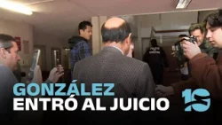 ALTAS CUMBRES TRIAL: Oscar González arrives at the courthouse