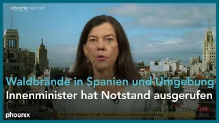 Kristina Böker zu den Waldbränden in Spanien und Umgebung | 24.07.26