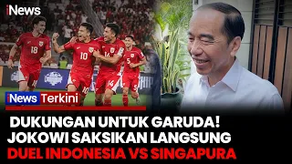 Indonesia vs Singapura Memanas! Garuda Unggul 1-0, Jokowi Saksikan Langsung di GBK