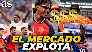 El MUNDIAL revienta el mercado de fichajes: las estrellas que han multiplicado su valor