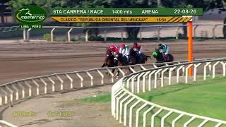 Hipódromo Monterrico - 6ta Carrera 22  Agosto 26