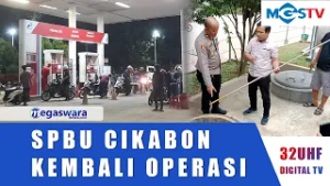 SPBU CIKABON KEMBALI BEROPERASI PASCA KASUS PERTALITE TERCAMPUR AIR