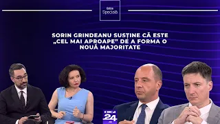 Ediție specială. Sorin Grindeanu susține că este „cel mai aproape” de a forma o nouă majoritate