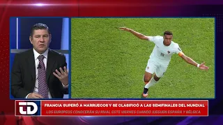 Is it inevitable that they become champions? France qualifies for the World Cup semifinals again.