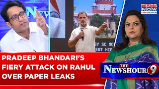 Pradeep Bhandari Questions Rahul, Says Congress Had No Solution On Anti-Paper Leak Bill
