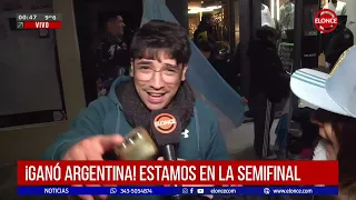 Match Final: Paraná celebrates advancing to the semifinals in the "fan zone"