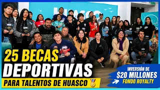MUNICIPALIDAD DE HUASCO ENTREGA 25 BECAS DEPORTIVAS A DESTACADOS DEPORTISTAS DE LA COMUNA
