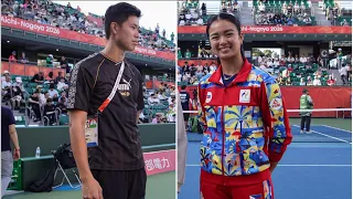 EJ Obiena trades pole for racket in 'finals match' with Alex Eala