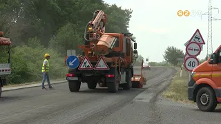 A napokban elkezdődött a munka a 87-es főúton