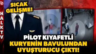 İstanbul Havalimanı’nda film gibi operasyon! Pilot kıyafetli uyuşturucu kuryesi yakalandı!