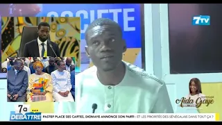 A. Thomas FAYE charge le pouvoir:« Le président Diomaye et ses alliés sont en train de se renier »