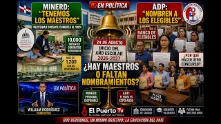 Educación dice que tiene todos los maestros; la ADP exige nombrar a los que siguen esperando