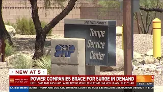 Arizona utilities report record energy demand as temperatures hit 117 degrees