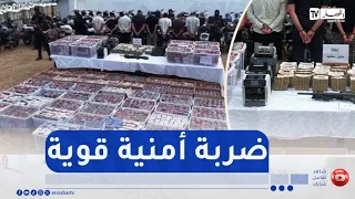 أمن العاصمة يُطيح بشبكة منظمة ويحجز قرابة مليوني كبسولة بريغابالين ويسترجع 636 دراجة نارية