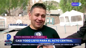 Así están armando el escenario para la Fiesta Nacional de la Vendimia 2026