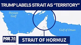 Trump labels Strait of Hormuz 'new' U.S. territory