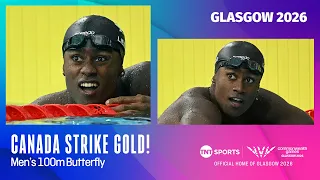 THE FINEST OF MARGINS! 🫨 | Men's 100m Butterfly | Glasgow 2026 Commonwealth Games