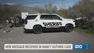 New message received in Nancy Guthrie case