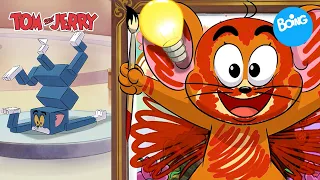 Tom y Jerry contra el arte moderno  🎨🐱🐭 | Maratón de creatividad | Tom y Jerry | Boing