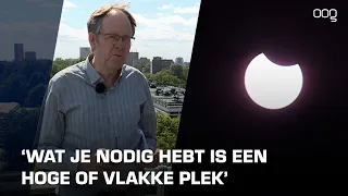 Zeldzame zonsverduistering op komst: “Zoek de hoogte op of een gebied waar niets is”