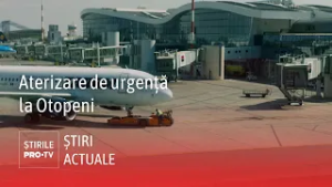 Un avion a aterizat de urgență pe Aeroportul Otopeni