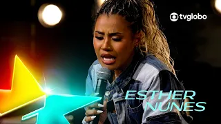 Esther Nunes sings 'Papel Machê'. Meet the Pagode contestant! 🎙️ | Estrelas Auditions | TV Globo
