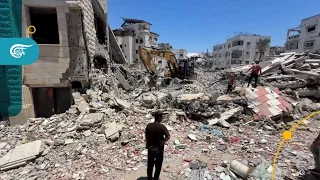 عام ونصف تحت الأنقاض.. ناصر حماد ينتظر انتشال أبنائه في غزة