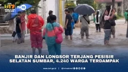 Banjir Dan Longsor Terjang Pesisir Selatan Sumbar, 4.240 Warga Terdampak
