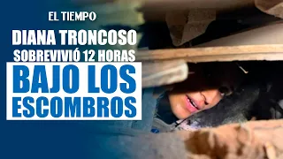 Terremoto en Cali: rescatan con vida a Diana Troncoso tras 12 horas bajo los escombros | EL TIEMPO