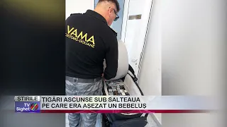 CIGARETTES HIDDEN UNDER A BABY'S MATTRESS