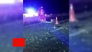 Volcadura en la autopista Durango–Gómez Palacio deja dos personas sin vida