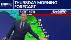 Tampa weather | Thursday morning forecast
