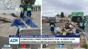Comodoro firmó contrato por 10 años con Urbana para la recolección de residuos