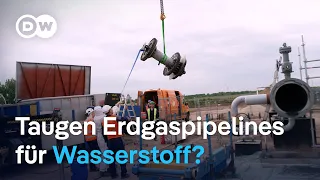 Wie alte Erdgasleitungen für grünen Wasserstoff umgebaut werden