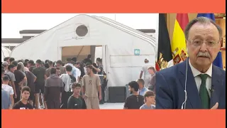 Vivas: "It seems the new normal is for all those people to stay in Ceuta"